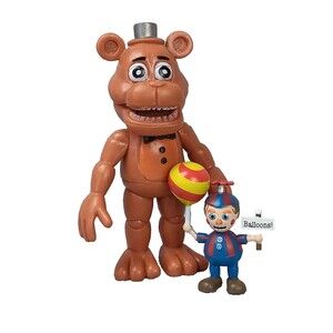 Five Nights At Freddys Fazbear and Balloon Boy Mini Figure Replacement Toys